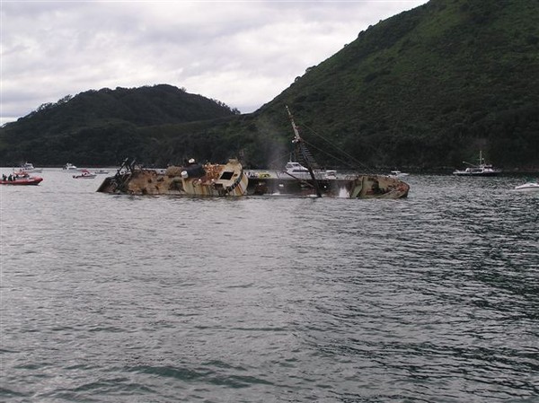 SeaFire 44meter fishing vessel sunk off Whakatane 4
